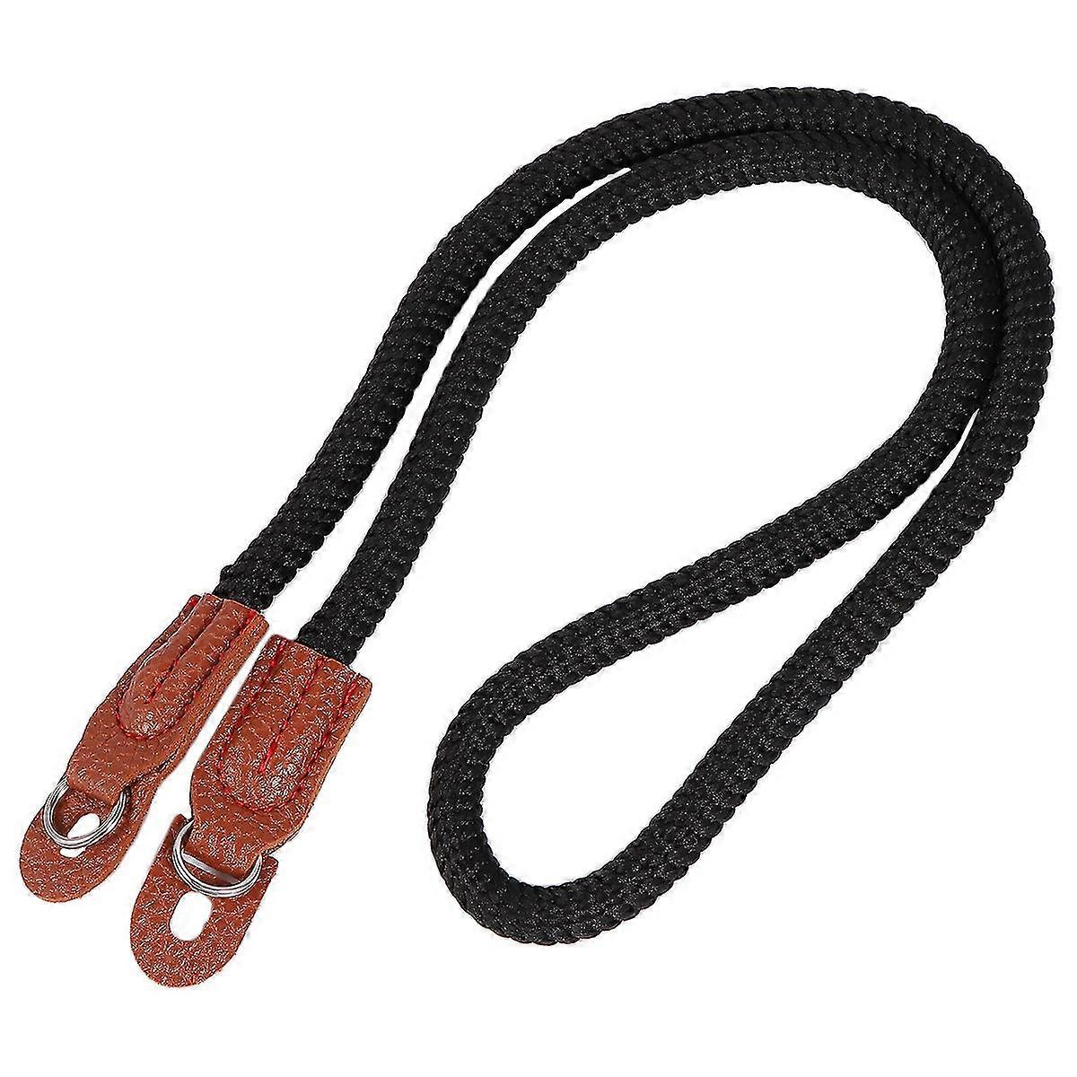 Lanyard Men Camping Camera Strap Climbing Rope Camera Strap Leather Camera Strap Halter Strap Camera Digital Camera Strap-FCY