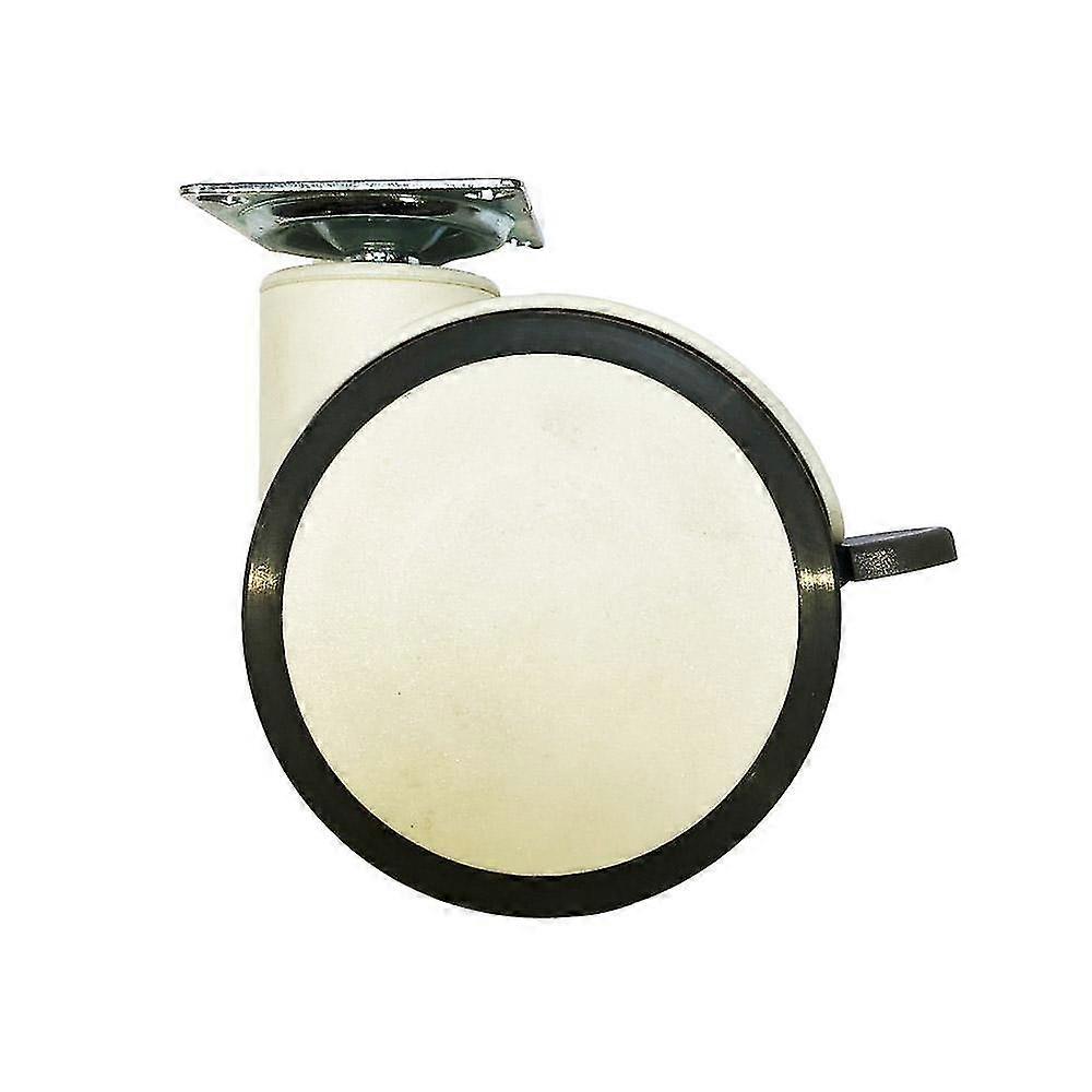 Furniture Wheel White Diameter 10 Cm (1 Piece)