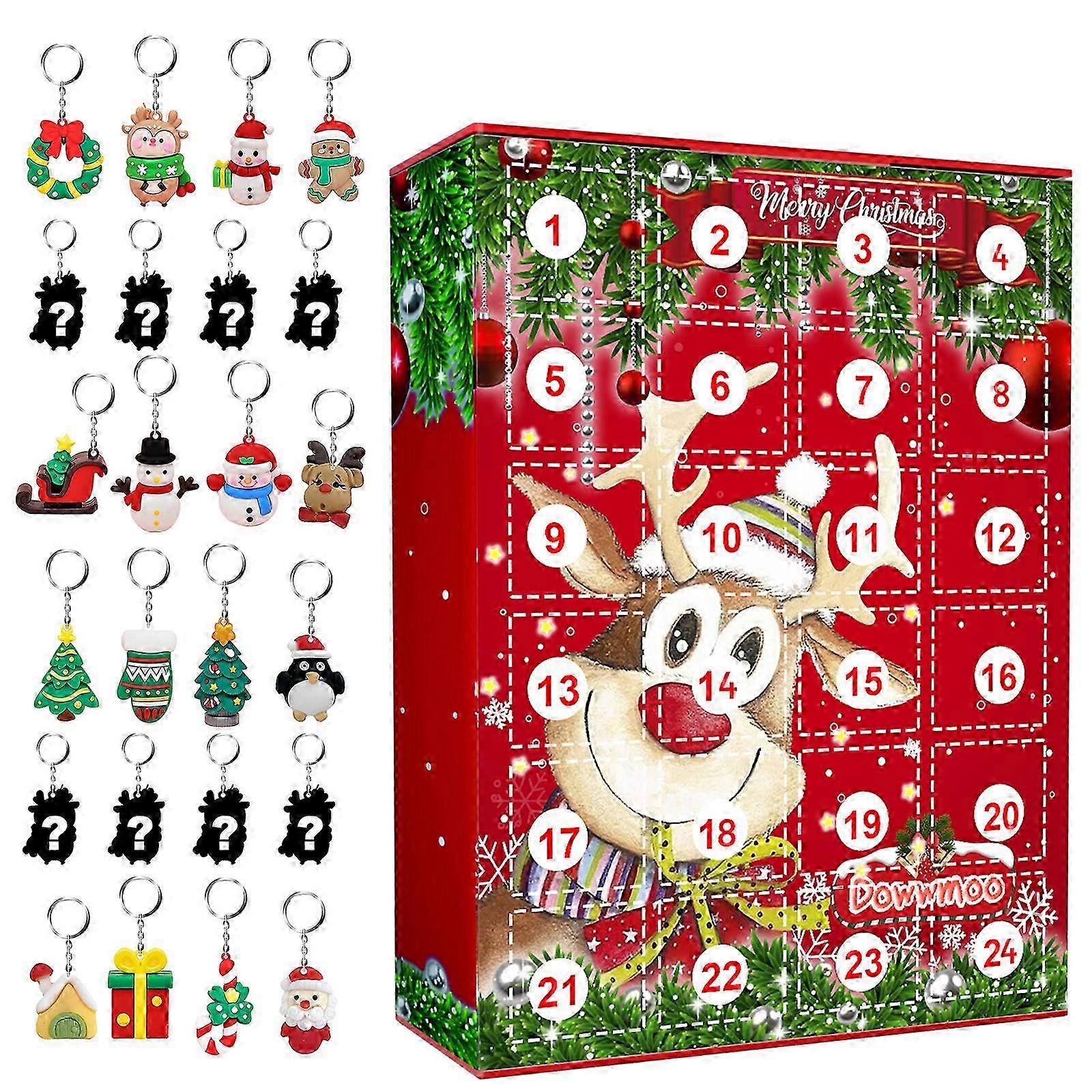 Christmas Countdown 24 Days Advent Calendar 24 Days of Surprises Blind Box