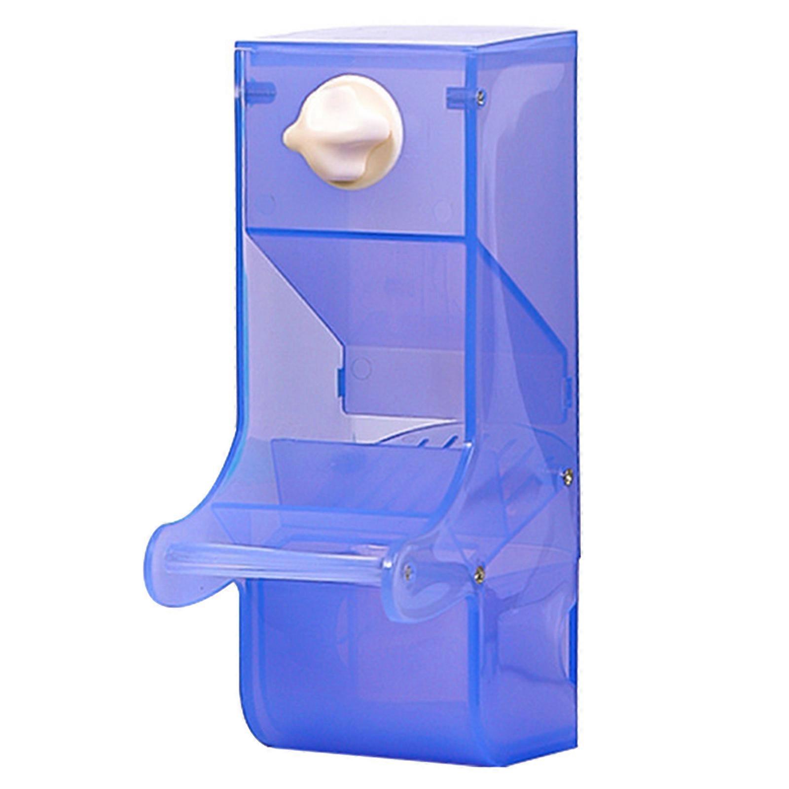 Praktischer Vogelkäfig-Futterautomat Automatischer Papageien-Futterautomat mit Barschkäfig No-Mess