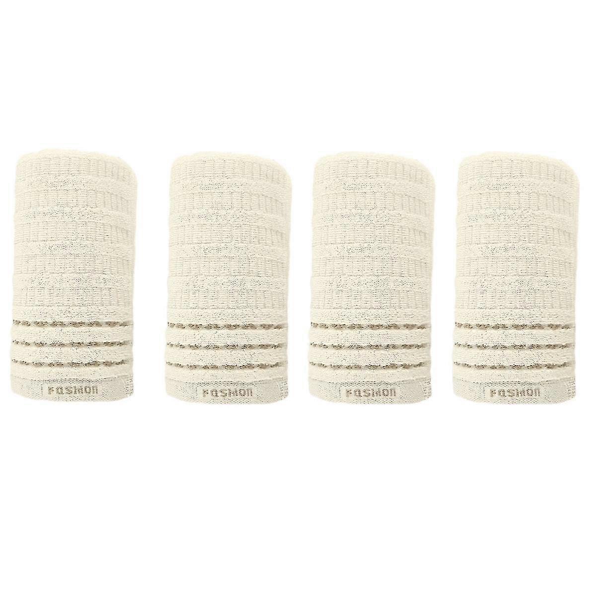 Absorbent Soft cotton Hand Towel (4 packs) for bath, hand, face, gym and spa