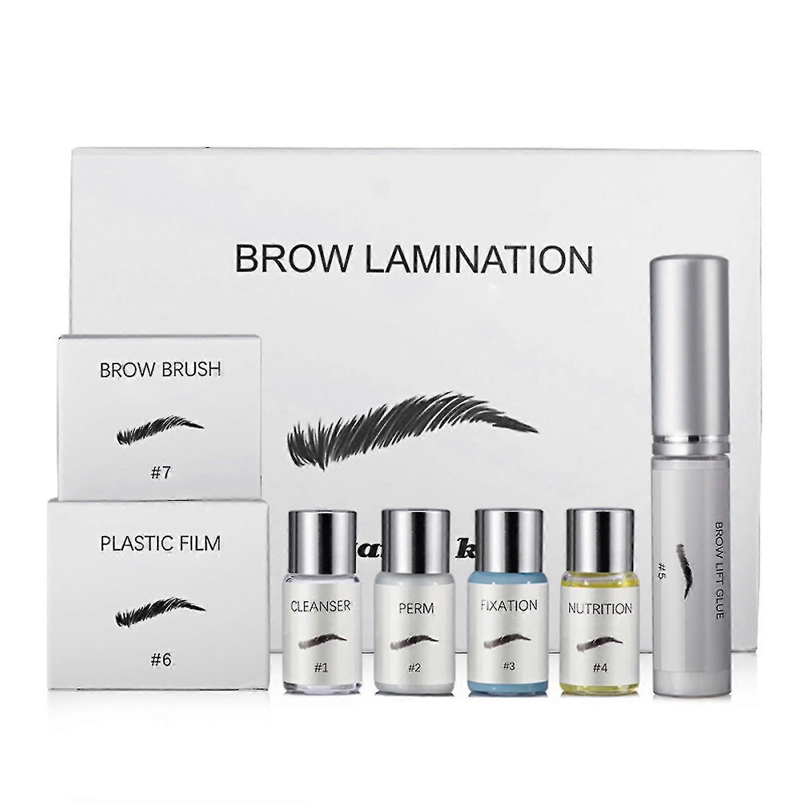 Eyebrow Lamination Kit Perming Makeup Set Lash Curling Up Brow Lift Set