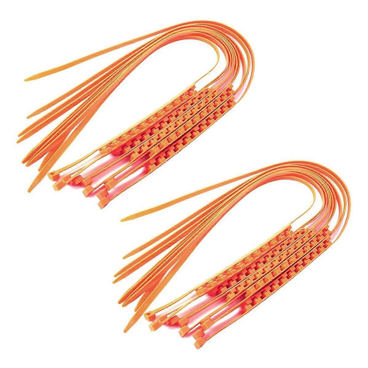 20 stk anti-skli bilkabeldekk nødgrep gjørme snøkjeder for SUV-bilkjøring