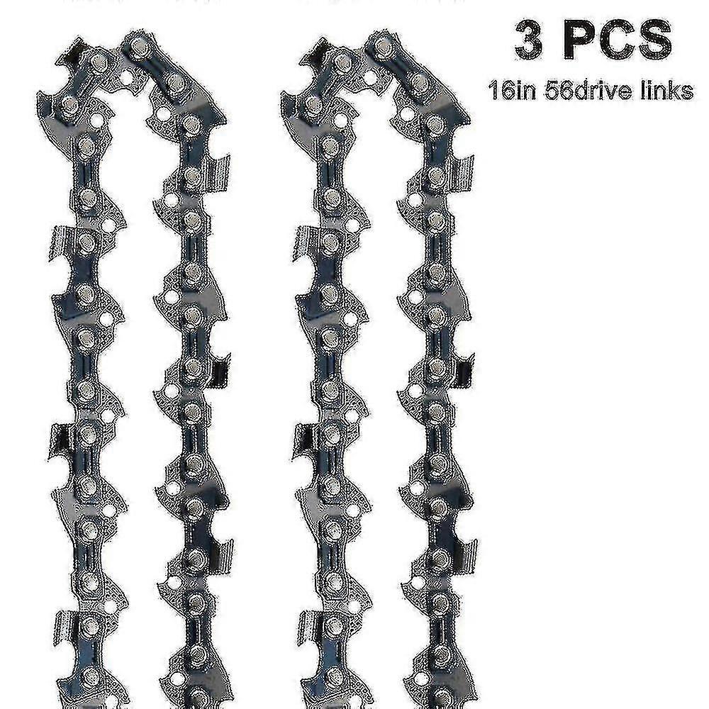 3 Piece Logging Chainsaw Chain 3/8 Lp Pitch Sel