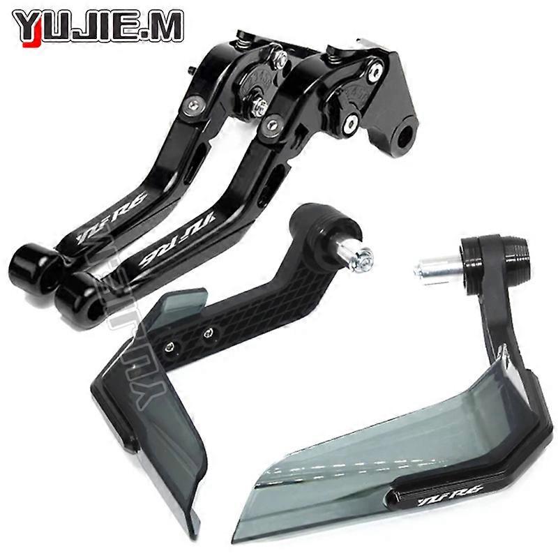 For YAMAHA YZF-R6 YZF R6 YZFR6 2005-2016 Motorcycle Brake Clutch Levers Handle Windshield Guard Protector