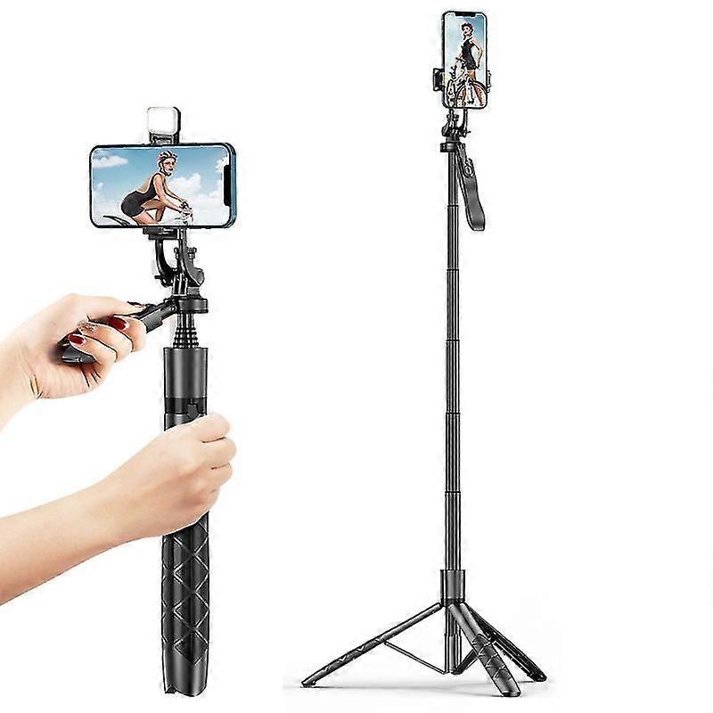 L16 Tripod Stand Camera Gimbal Stabilizer Wireless Bluetooth Remote Control 34-153cm Extendable Self