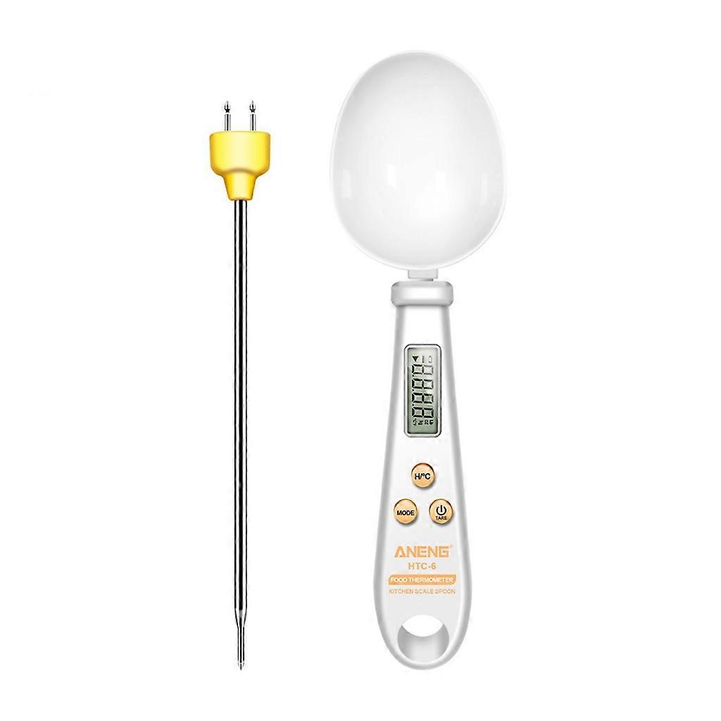Kitchen Measuring Spoon Electronic Food Scale Clear LCD Screen ABS Material