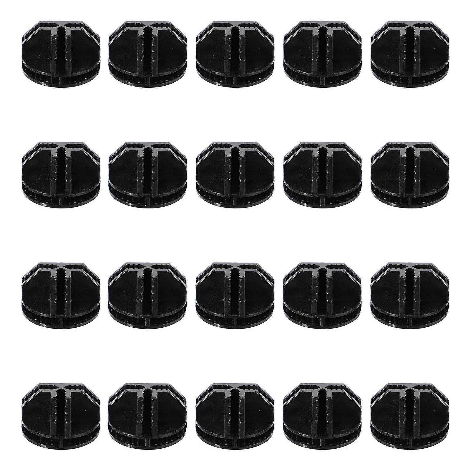 20pcs Wire Cube Connectors for Storage Shelving Cabinet Modular Organizers