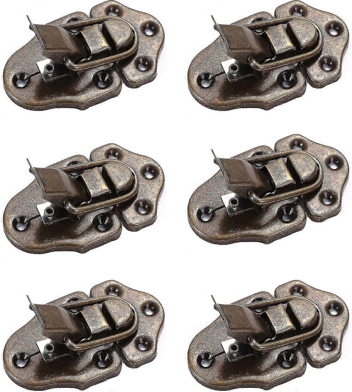 Bronze Buckle Clasp Sets Sets Antique Imitation Toolbox Clasp 4x7cm Tw