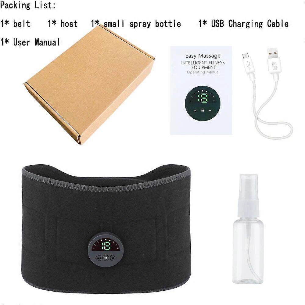 EMS Pulse Health Care Belt Massage 6 Modes 9 Blocks Strength Electric Abdominal Trainer For Body Shaping Lost Weight Fitness