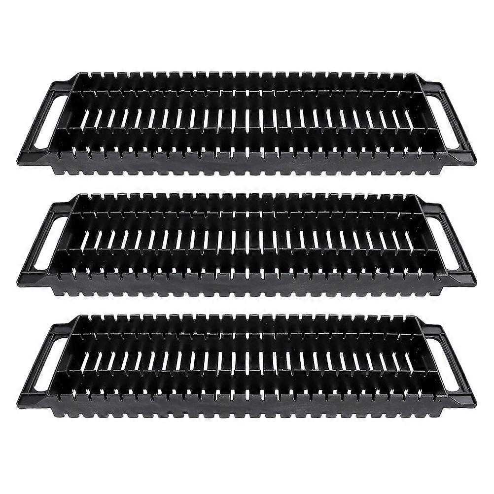 3pcs Pcb Rack 25-slot Circuit Board Drying Rack Circuit Board Storage Holder