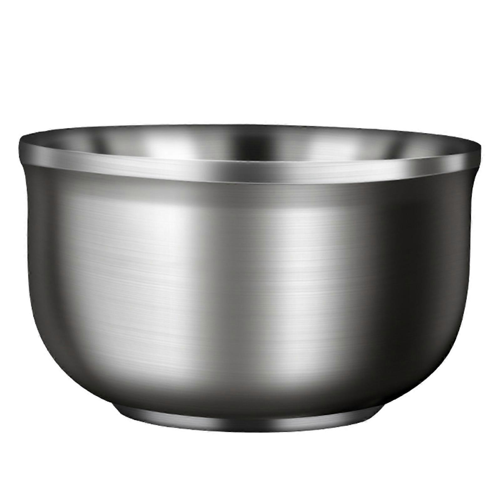 Soup Bowl Large Capacity Anti-scalding Double-layered Rust-proof Insulated Noodle Bowl Kitchen Tool