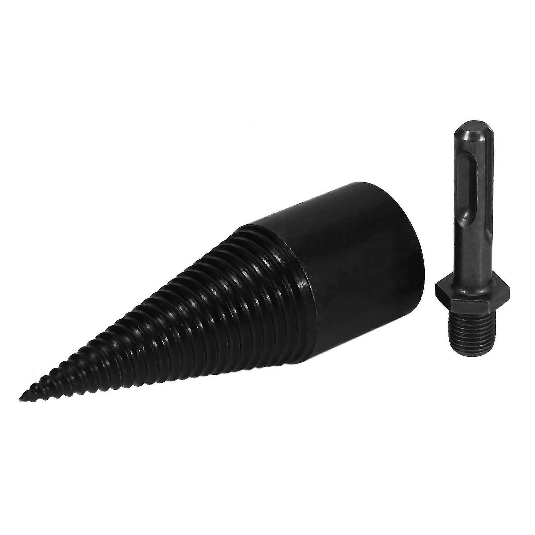 38mm Drill Bit Chop Wood Splitting Tool Cone Log Splitters Wood Breaking Machine Wood Breaker Firew