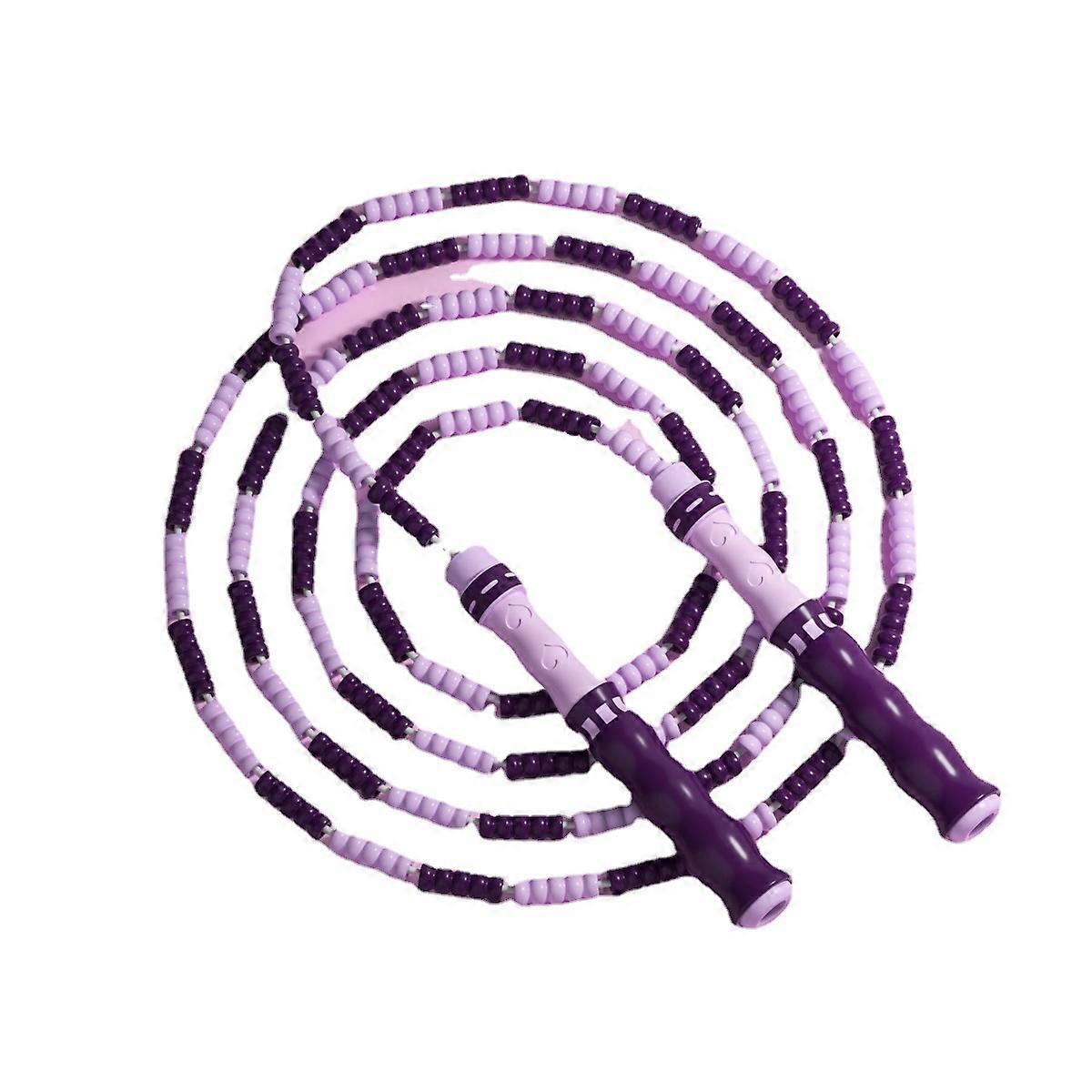 Corde à sauter à perles souples Corde à sauter segmentée fitness pour hommes Femmes et enfants Exercice et poids