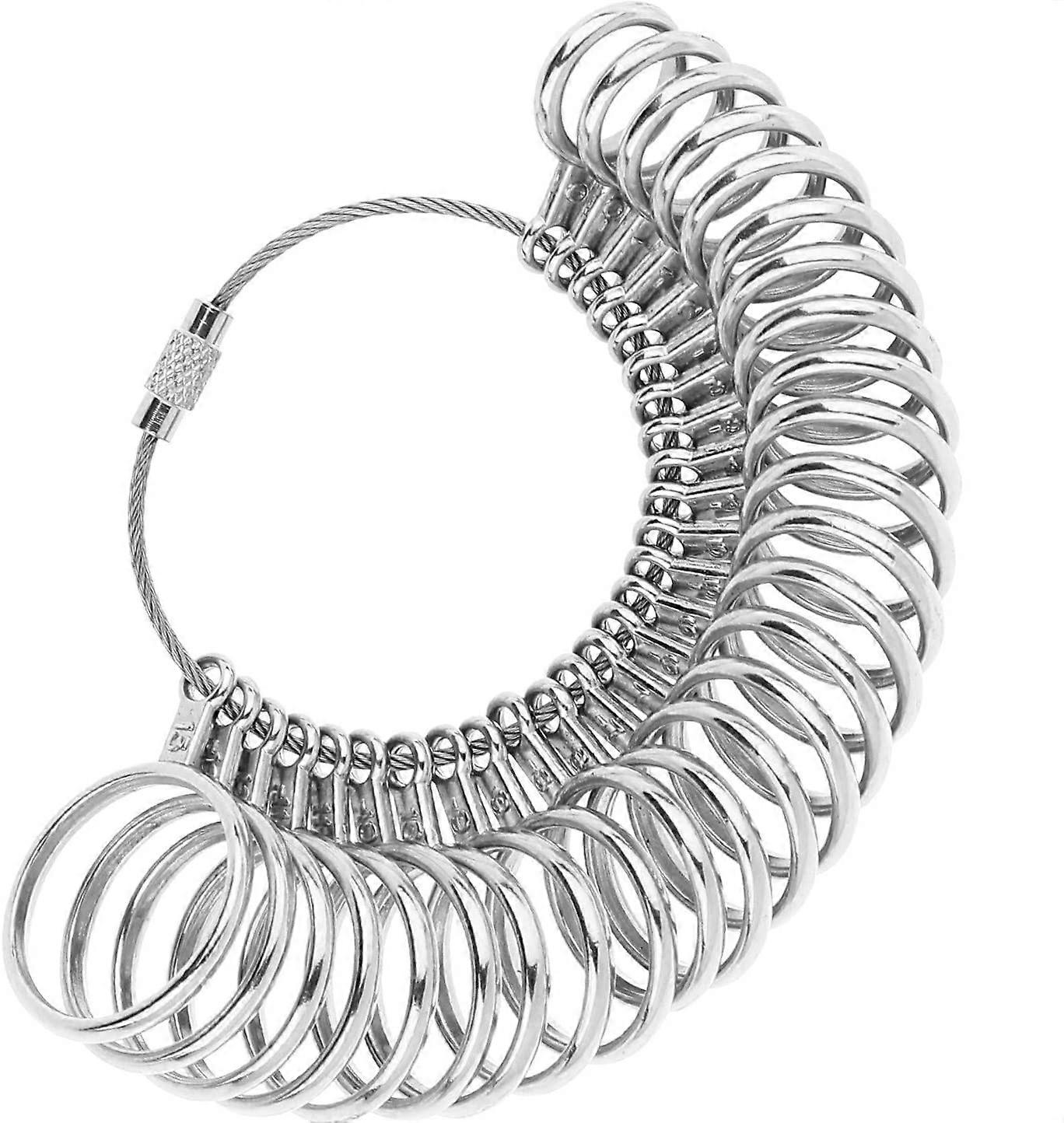Ring Sizer - Finger Gauges Measuring Ring Tool 27 PCs Size 1-13