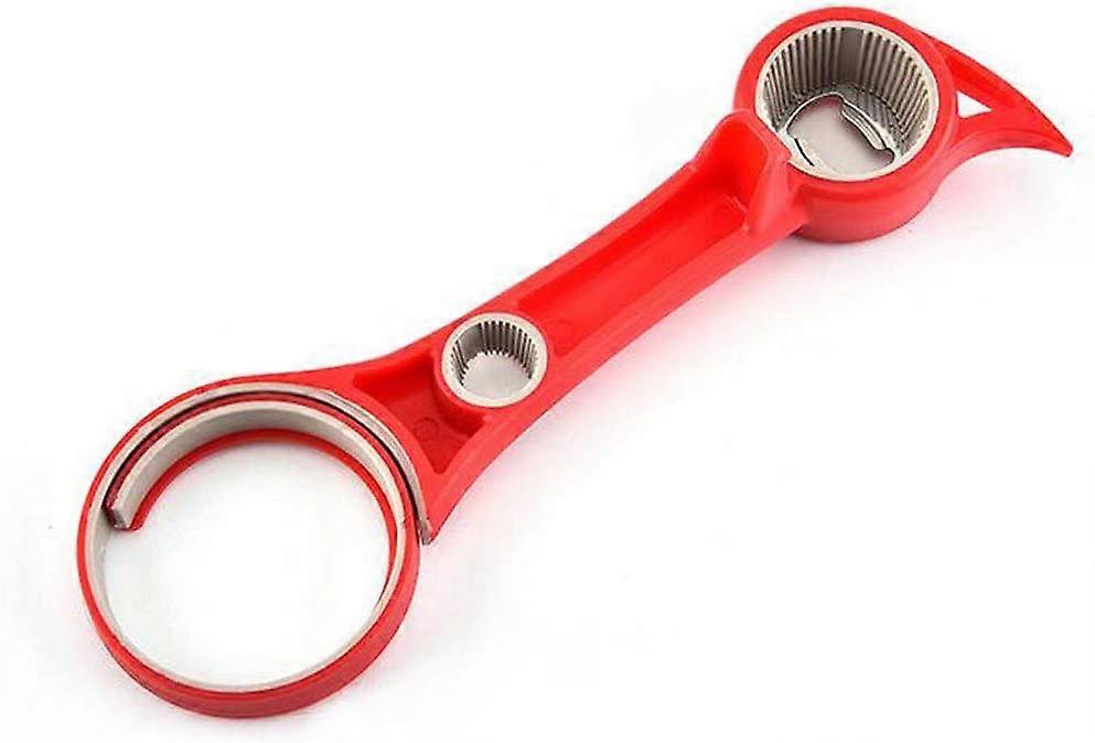 Multi Apribottiglie, 6 in 1 Antiscivolo Apribottiglie Gripper Tappo Apribottiglie per Mani Deboli