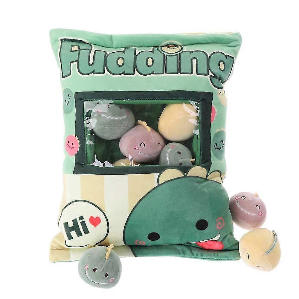 かわいいスナックピローぬいぐるみおもちゃプリン装飾リムーバブルキティ猫人形創造的なおもちゃの贈り物