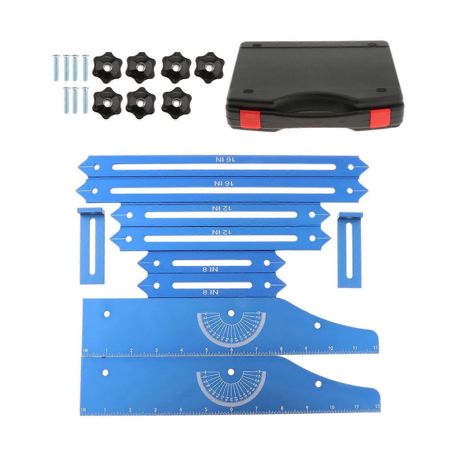 Stair Tread Template Tool Stair Tread Measuring Tool for Partitions Cabinets