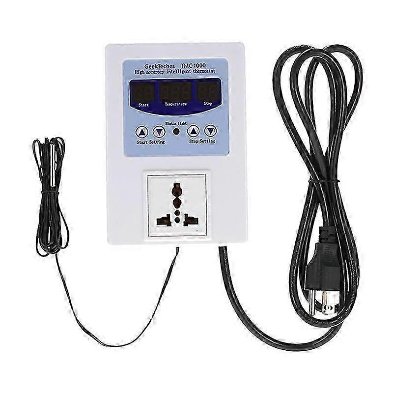 -1000 Temperature Controller Led Display Intelligent Temperature Socket Controller Accuracy Resolut