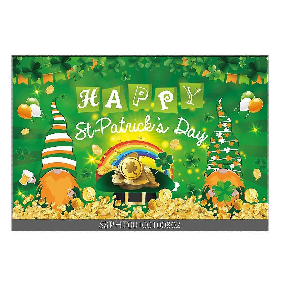 Lucky Charm Poster for Irish Fest - Vibrant Polyester