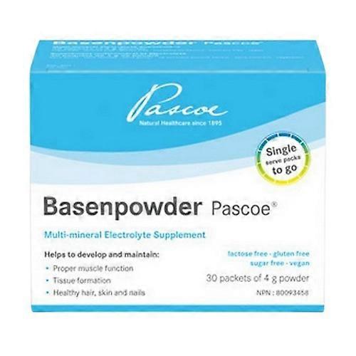 Pascoe Basenpowder Pascoe Multi-mineral Electrolyte Supplement, 30 X 4 Grams