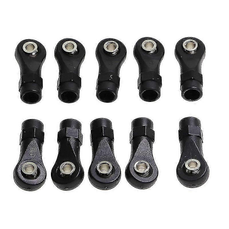 10pcs Plastic M4 Rod End Link Linkage Balls Joint Head For 1/10 Rc,c