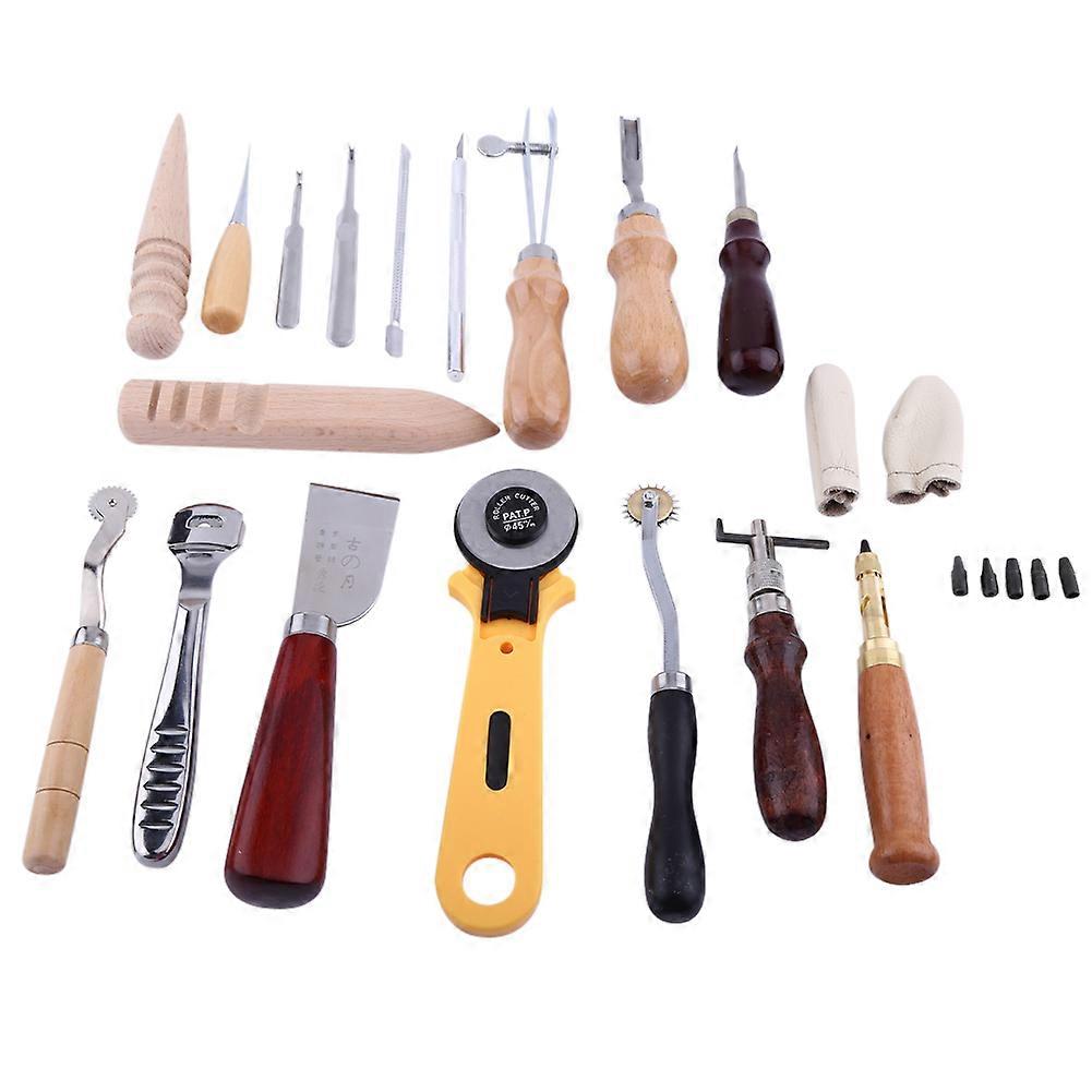 24pcs Leather Craft Hand Stitching Sewing Tool
