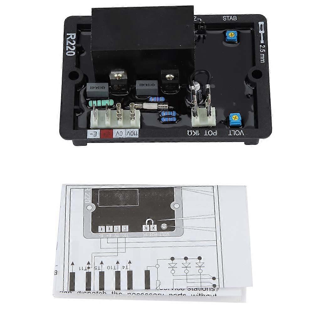 AVR R220 Automatic Voltage Regulator Controller Generator Gensets Parts