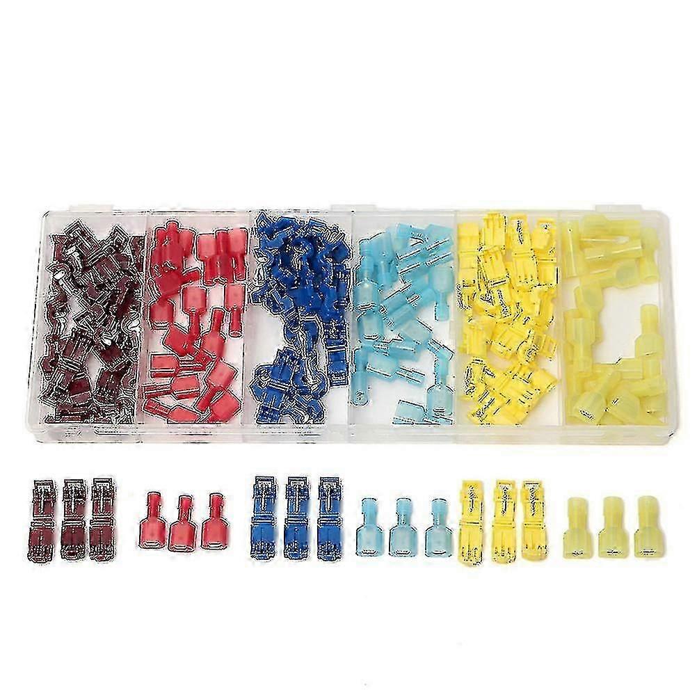 Quick Splice Insulated Wire Crimp Terminal And Male Spade Connector Kit