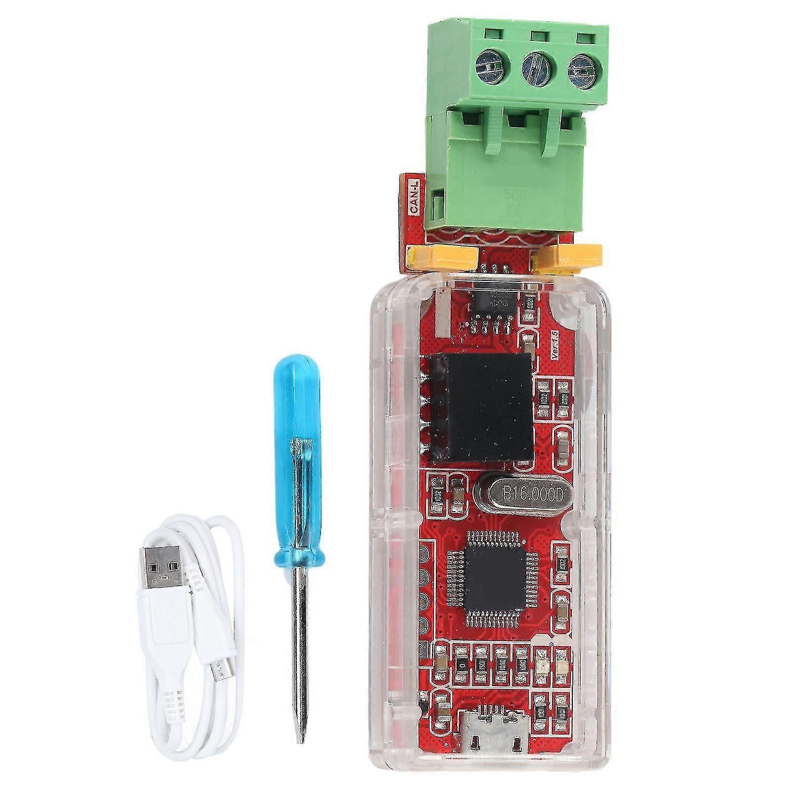 Can Bus Analyzer Usb Adapter 1 Channel 2 Isolation Electronic Component Equipment Usbcanj1939