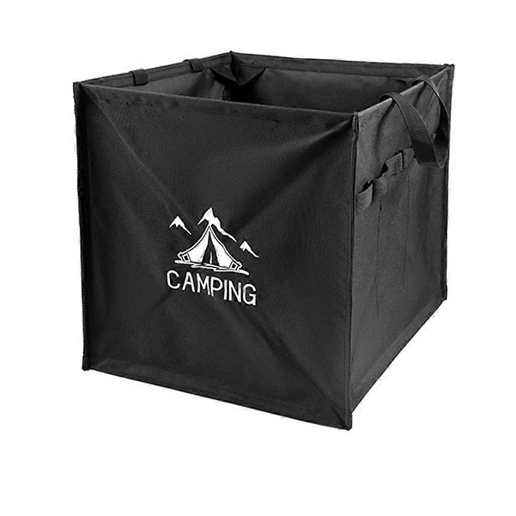 Camping Trash Can Outdoor Folding Storage Box Large Capacity Garbage Bin