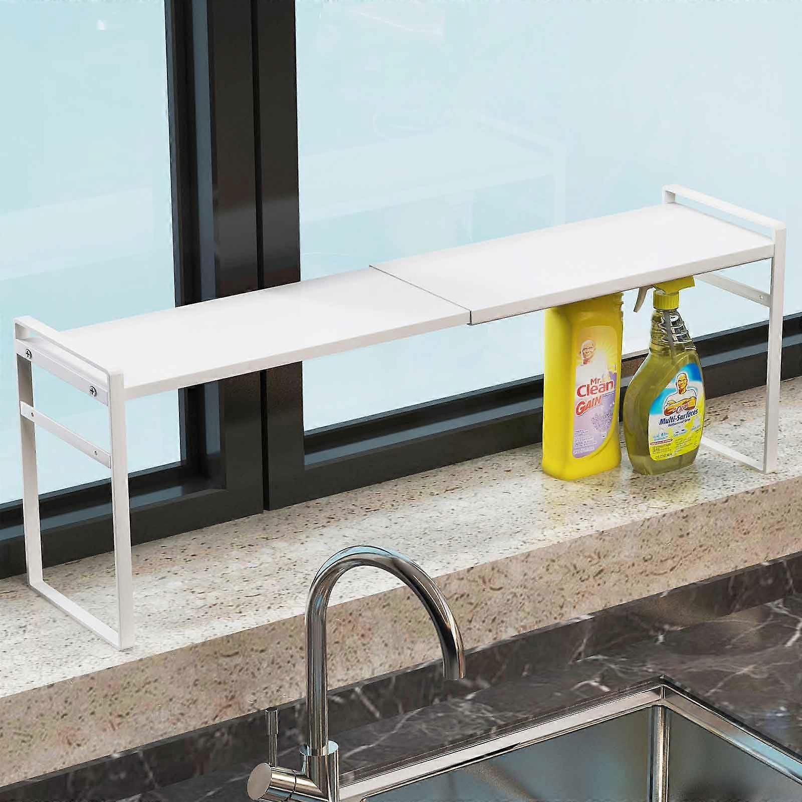 Narrow shelf window sill kitchen storage