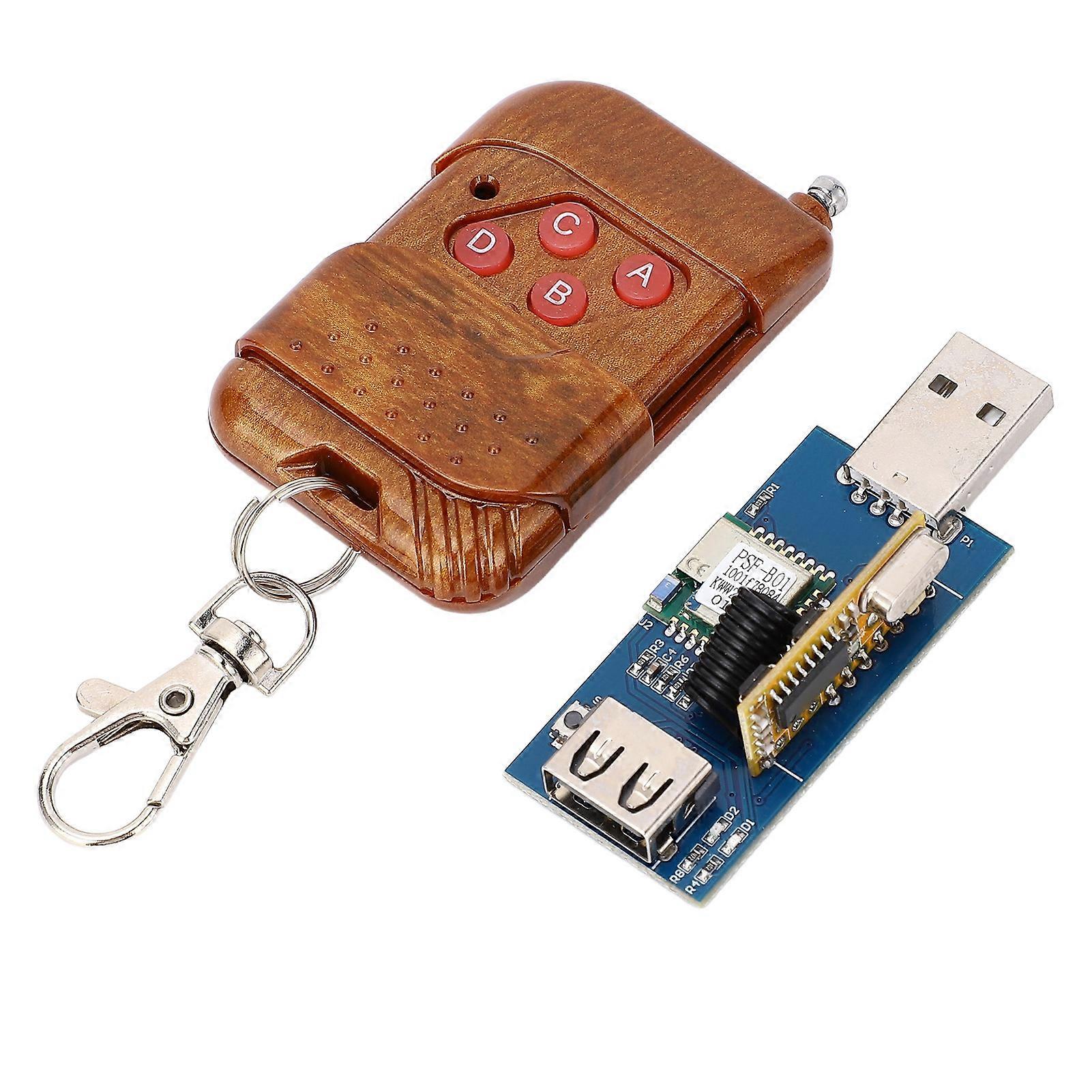 USB-Ausgangssteuergerät 433 MHz 2,4 G WiFi Wireless Intelligenter mobiler APP-Relaisschalter mit Datenübertragung