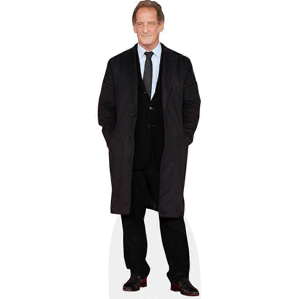 Vincent Lindon (Black Suit) Cardboard Cutout (lifesize OR mini size). Standee. Stand Up.