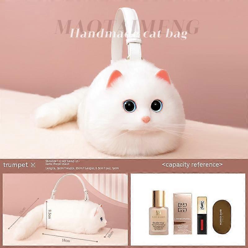 حقيبة القط أنثى متخصصة تصميم بمعنى صيف 2023 حقيبة كروسبودي جديدة شعبية Ins ، حقيبة كروسبودي ، حقيبة حزام ، حقيبة ظهر لطيفة من Cat