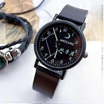 Damen / Herren Stilvolle leuchtende Konstellation Quarzwerk Armbanduhr Armband