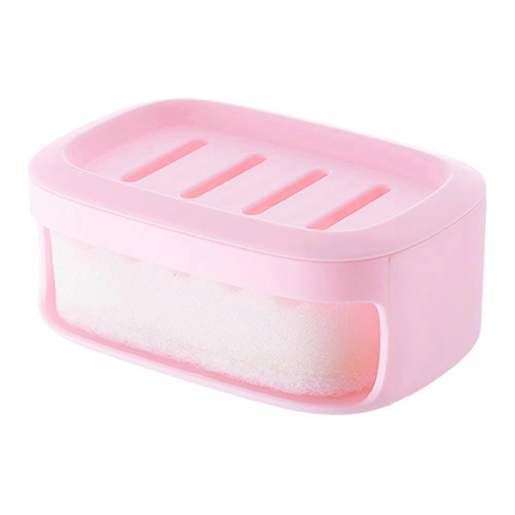 Nail- Wall Hanging Soap Case Holder Soap Container Self Draining For Bathroom Kitchen Wall Mount Soap Dish