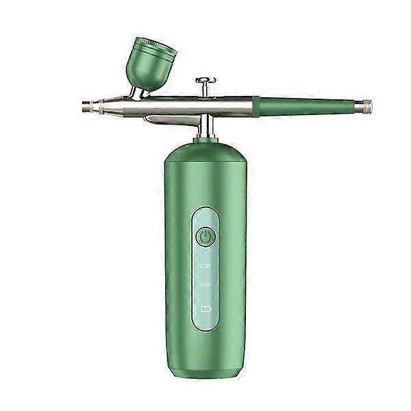 Cordless Spray Gun Set for Skincare, Makeup, Art, and Cake Decoration - Rechargeable, Fine Atomization, Metal Construction