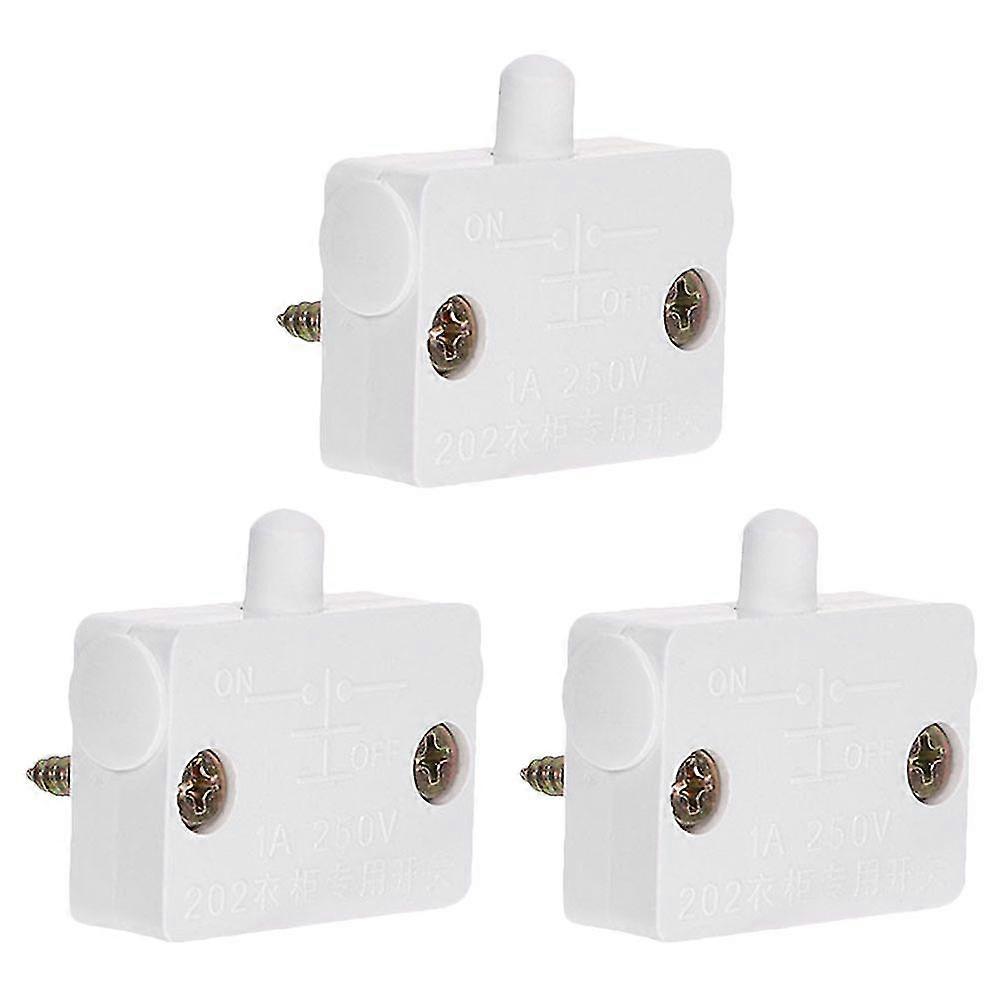 3PCS Automatic Touch Door Light Switch, Electrical Sensor Control Lamp EU [p20241126622]