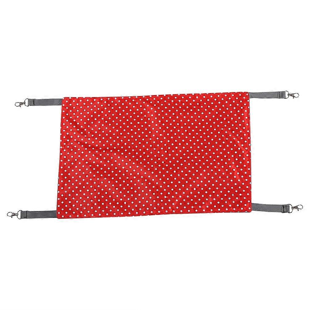 Cute Small Cat Cage Hammock Soft Hanging Sleeping Bed for Cats, Durable Material, Easy to Install, Fits Small Pet Enclosures