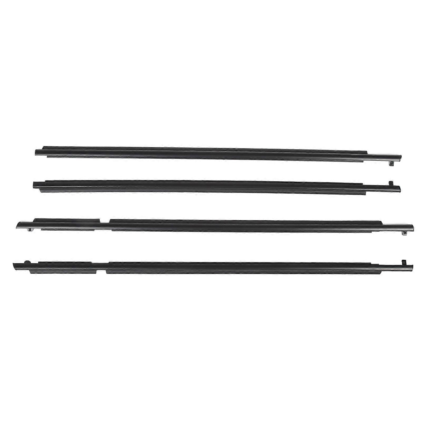 Joint d'étanchéité pour fenêtre, 4 pièces, 75720 42030, noir, étanche, robuste, pour RAV4