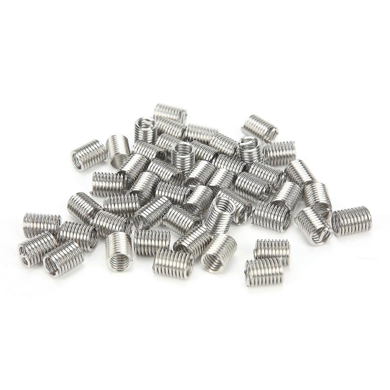 50Pcs καλώδιο σπείρωμα ένθετο βιδωτή υποδοχή προστασίας δακτυλίων επισκευής δακτύλων ΗΠΑ 5/16in-18x2D
