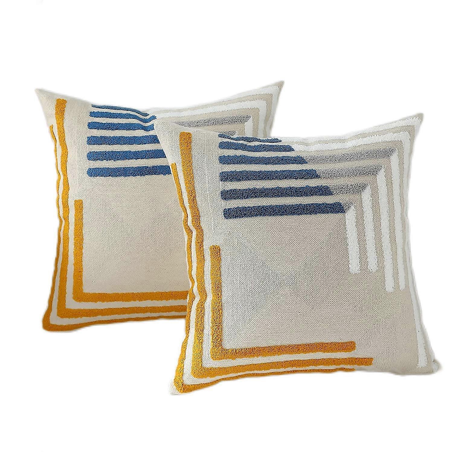 Textural Throw Pillow Covers, Soft & Stylish Moroccan Decorative