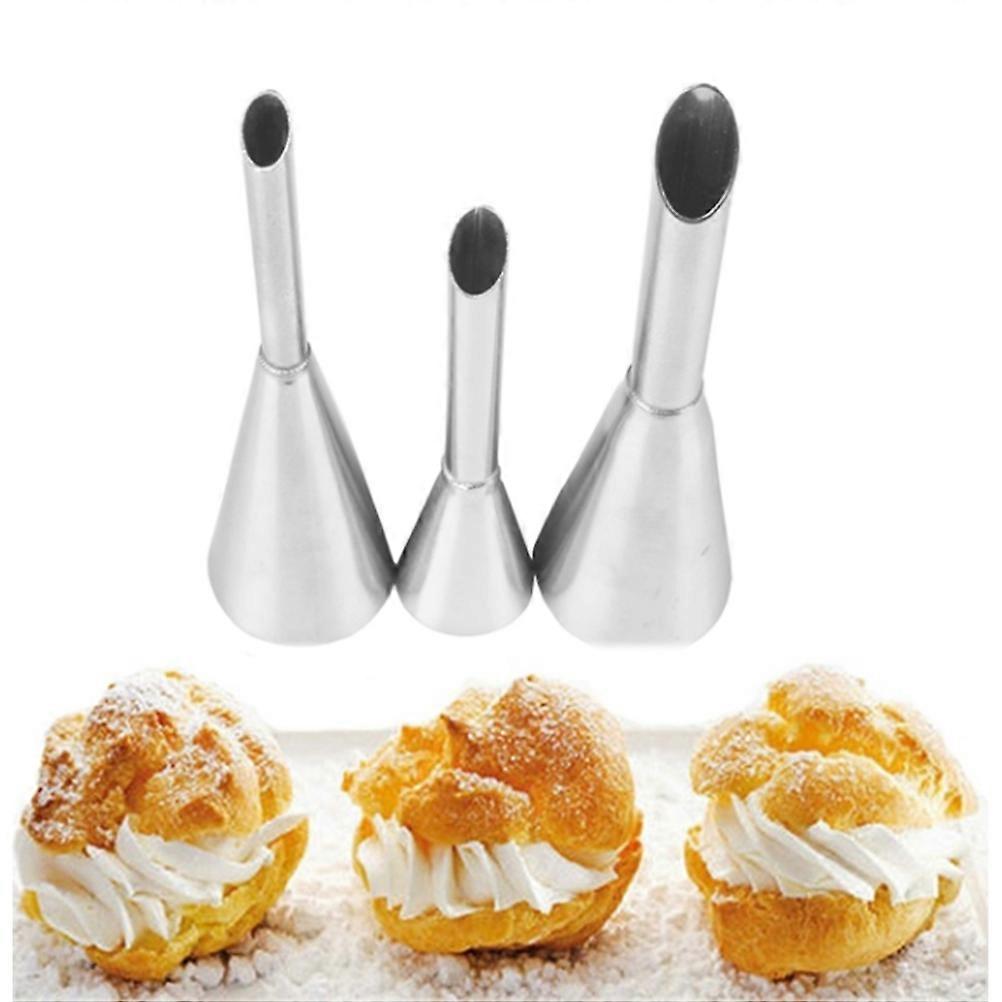 Stainless Steel Piping Tips, Rust Resistant, Professional Cake Decorating
