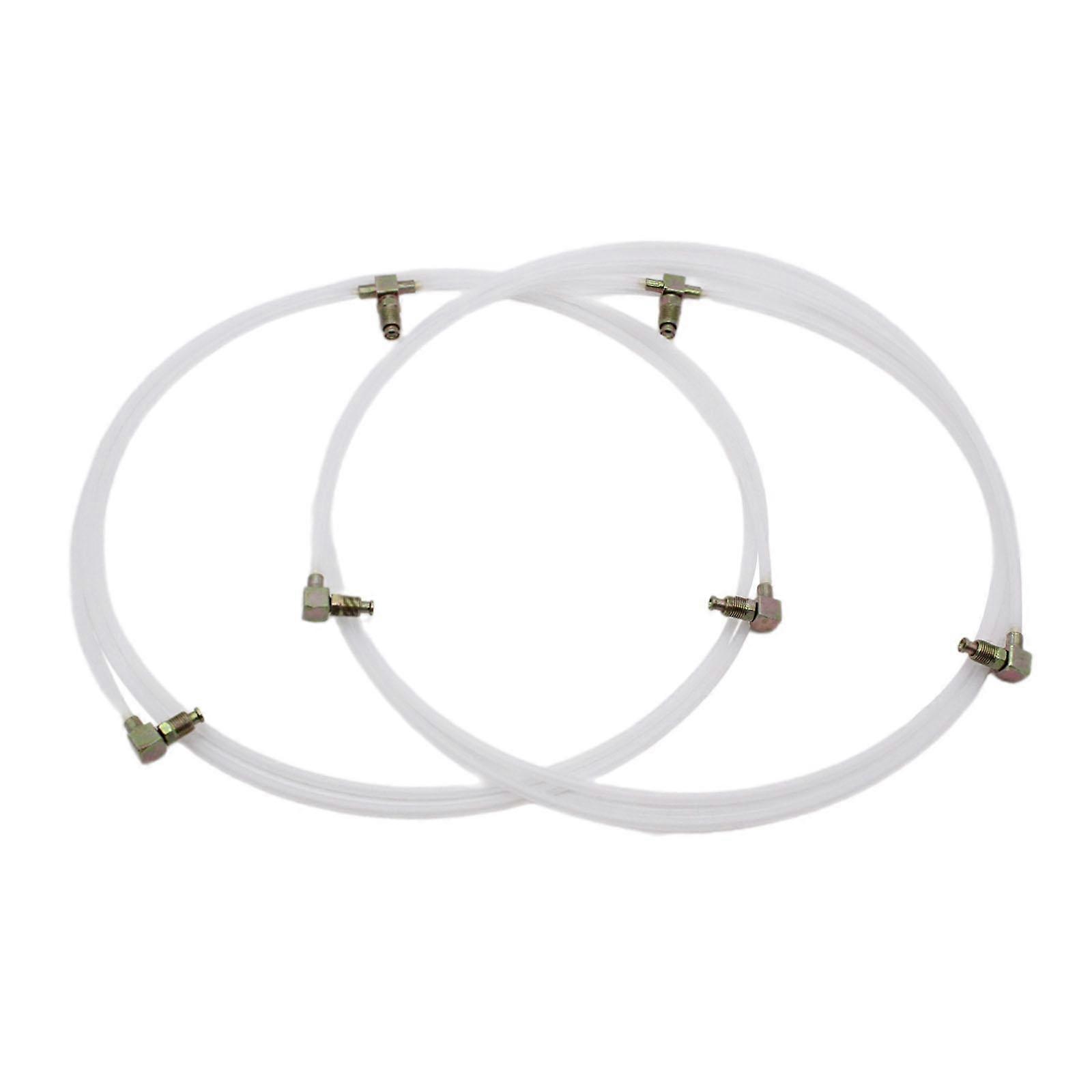 2 Pieces Convertible Power Top Hydraulic Fluid Hose Lines Easy Installation