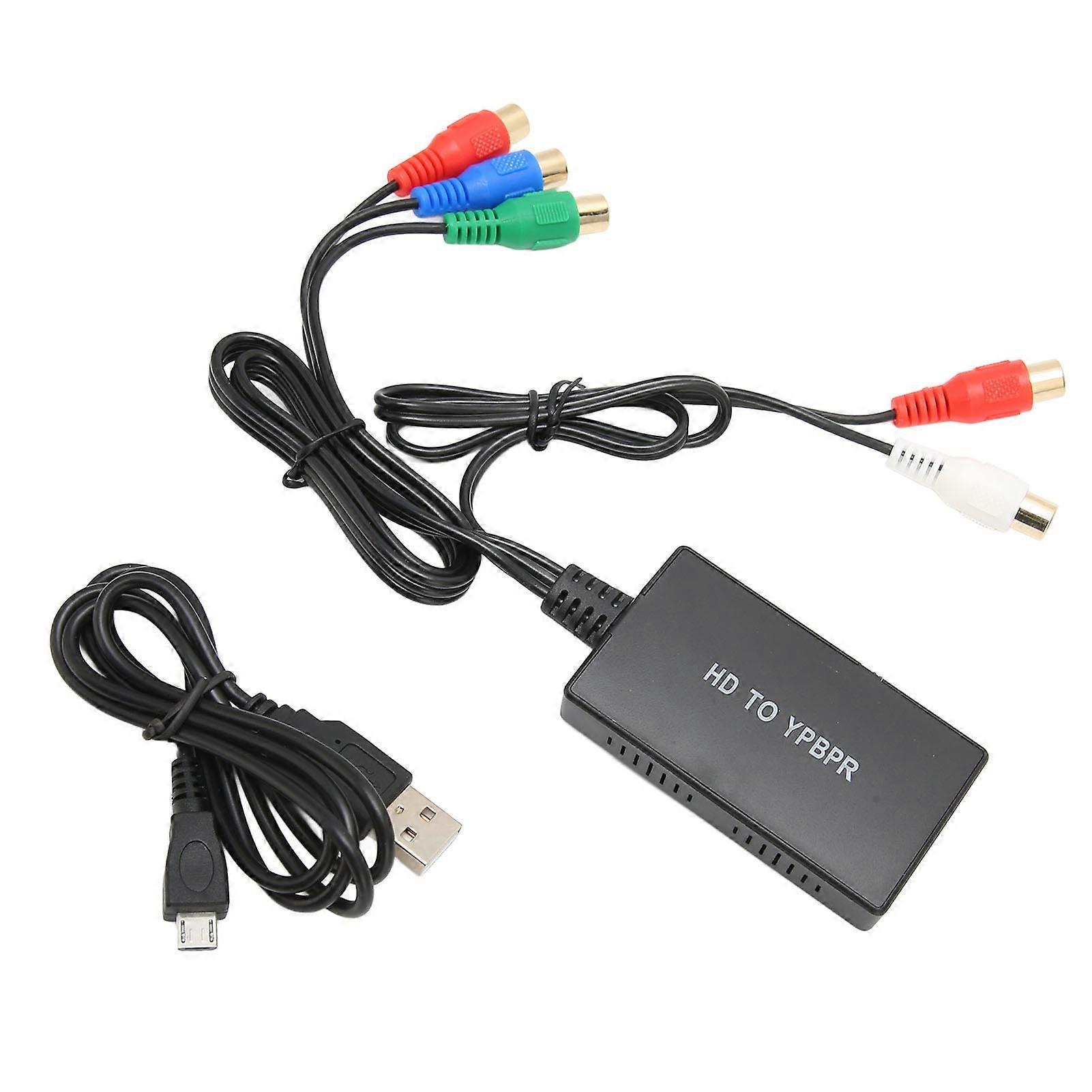 HD Multimedia Interface to YPbPr Converter 720P 1080P AV Adapter
