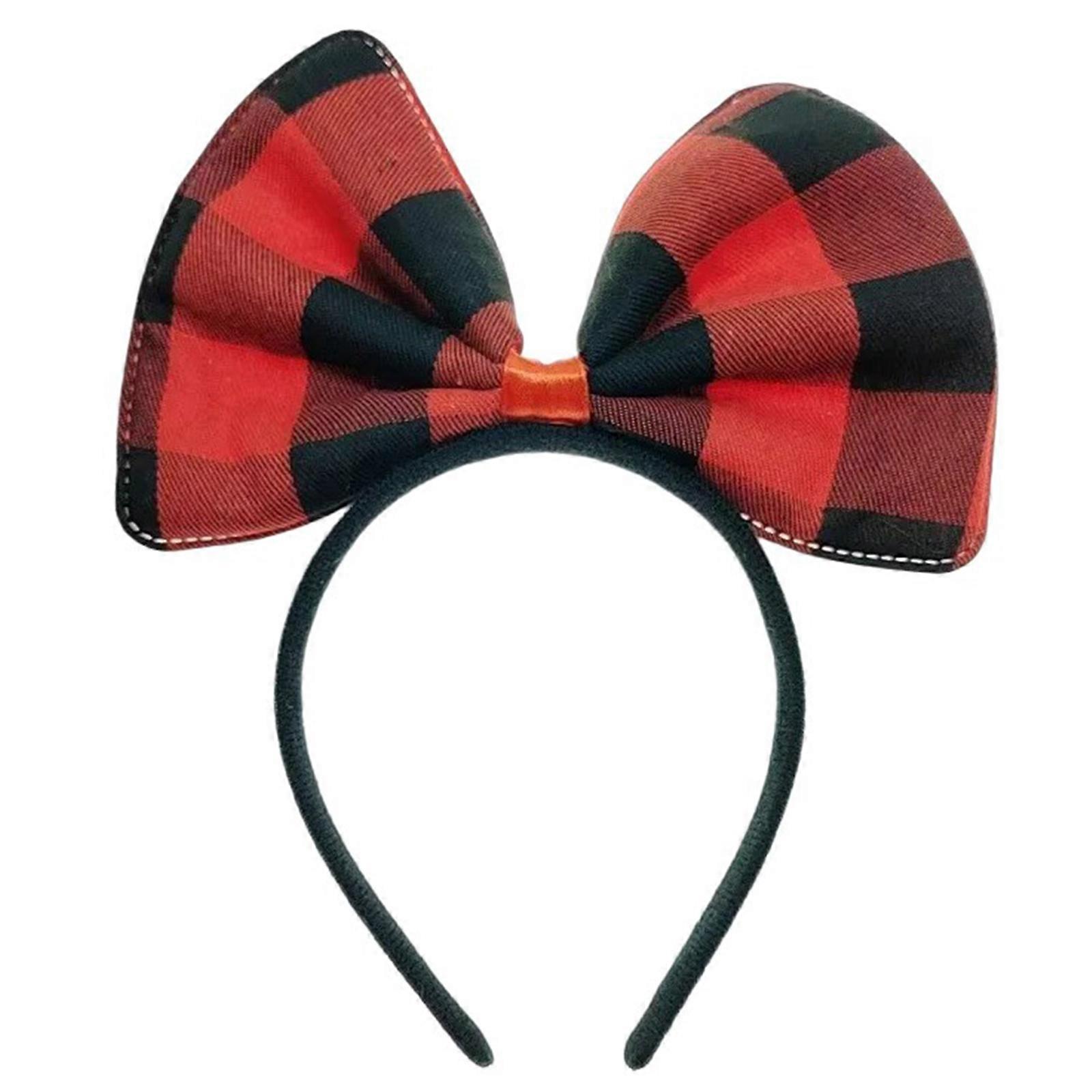 Christmas Costume Headband Bowknot Stage Bowknot Headwear Antler Christmas Party Props Antler Bowknot Headband