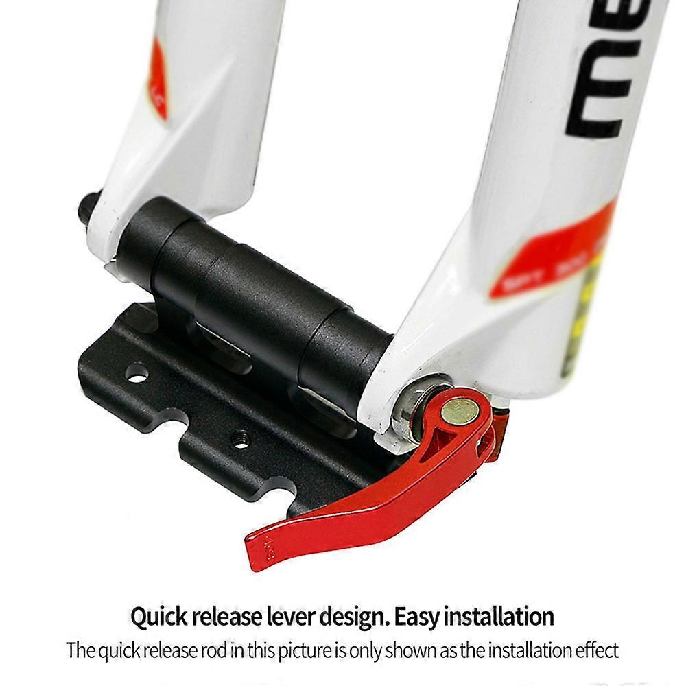 Quick Release Bicycle Fork Mounts for Thru Axles, Front Fork Blocks, Car Roof Racks for 5 x 100mm, 12 x 100mm, 15 x 100mm, 15 x 110mm