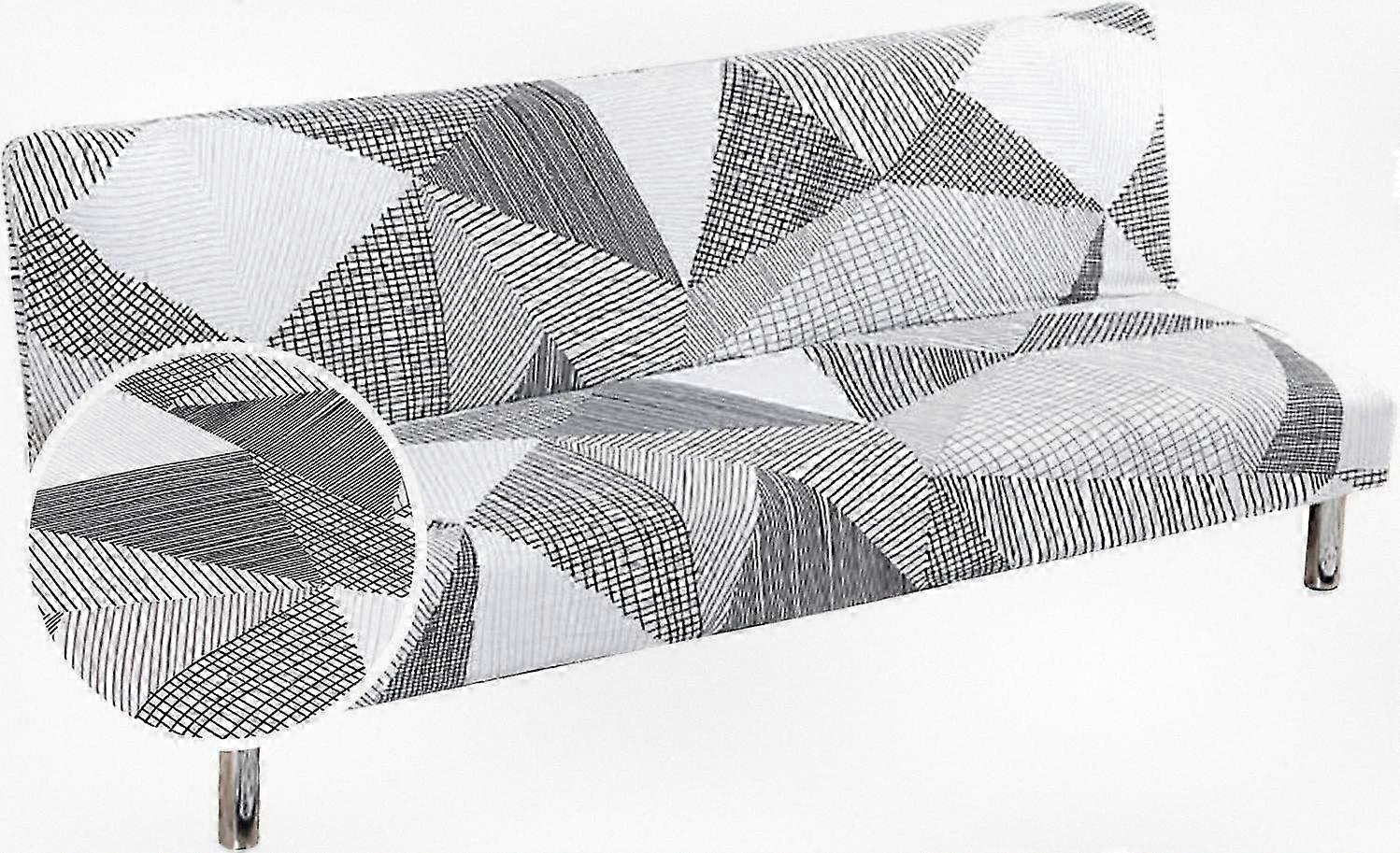 Stretch Elastic Printed Slipcover for Sofa - Universal Fit, Easy Install, Durable Fabric.