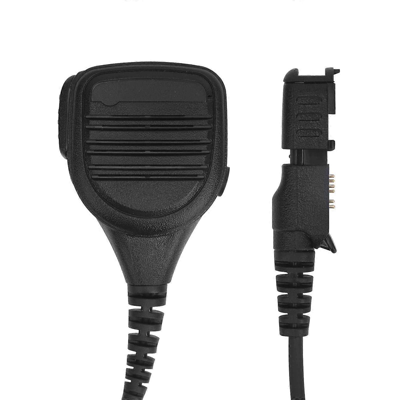 Palm Speaker Handsfree Radio Mic with 3.5mm Audio Jack for Motorola XPR3300 XPR3500 DP2000 DP2400 Walkie Talkies